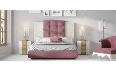 Dormitorio de matrimonio moderno de Franco Furniture colección Volumen 11