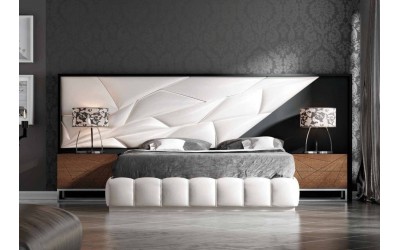 Dormitorio de matrimonio moderno Franco Furniture colección Volumen 16