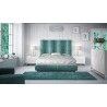 Cama tapizada de dormitorio contemporáneo Volumen 22
