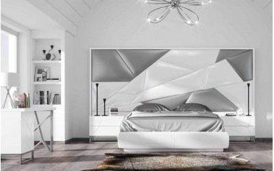 Dormitorio de matrimonio moderno Franco Furniture 28