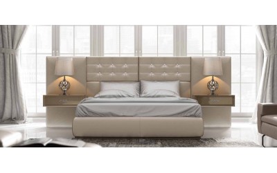 Dormitorio de matrimonio contemporáneo de Franco Furniture colección Volumen 80