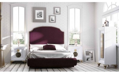 Dormitorio de matrimonio  contemporáneo Franco Furniture colección Volumen 105