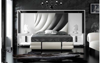 Dormitorio de matrimonio  contemporáneo Franco Furniture colección Volumen 107