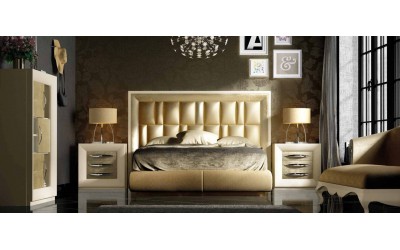 Dormitorio de matrimonio contemporáneo de Franco Furniture colección Volumen 118