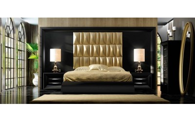 Dormitorio de matrimonio contemporáneo de Franco Furniture colección Volumen 133