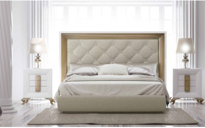 Dormitorio de matrimonio contemporáneo de Franco Furniture colección Volumen 139