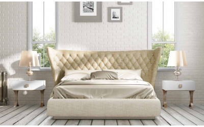 Dormitorio de matrimonio contemporáneo de Franco Furniture colección Volumen 161
