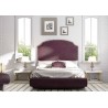 Cama tapizada de dormitorio contemporáneo Volumen 162