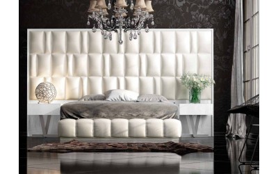 Dormitorio de matrimonio moderno Franco Furniture colección Volumen 164