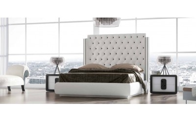 Dormitorio de matrimonio contemporáneo de Franco Furniture colección Volumen 165