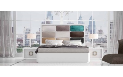 Dormitorio de matrimonio contemporáneo de Franco Furniture colección Volumen 172