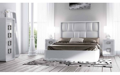 Dormitorio de matrimonio contemporáneo de Franco Furniture colección Volumen 174