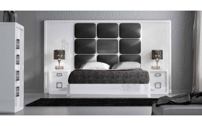 Dormitorio de matrimonio contemporáneo de Franco Furniture colección Volumen 176