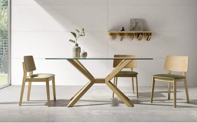 Mesa de comedor moderna modelo Sonia de Pemi en Valencia