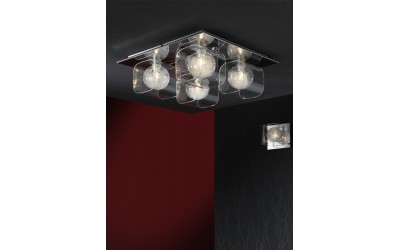 Lampara plafón modelo Eclipse de la marca Schuller