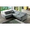 Sofá chaiselongue terminal moderno Estrella con asientos deslizantes