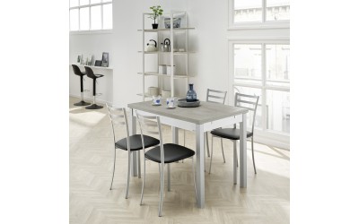 Mesa de cocina extensible modelo genova de velasco en valencia