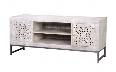 mueble TV rústico vintage 6899 salón comedor Giner Colomer-2