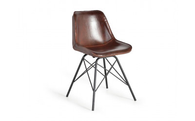 Silla Industrial en piel modelo 6751