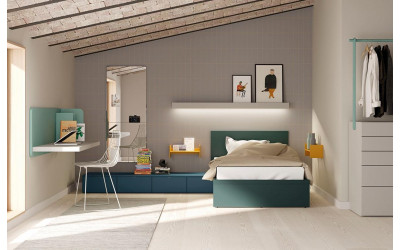 Dormitorio juvenil moderno 20 Lagrama Valencia