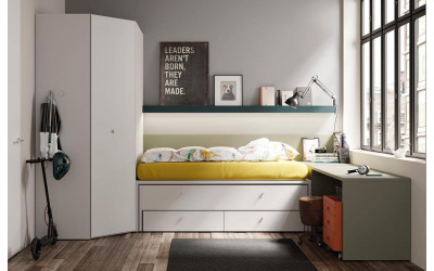 Dormitorio juvenil moderno 22 Lagrama Valencia