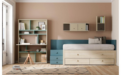 Dormitorio juvenil moderno 23 Lagrama Valencia