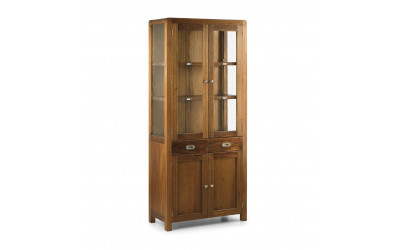 mueble vitrina comedor rústico industrial moycor  301508