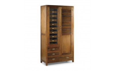 mueble armario rústico industrial moycor  30188