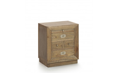 mueble mesita rústica industrial moycor  303019
