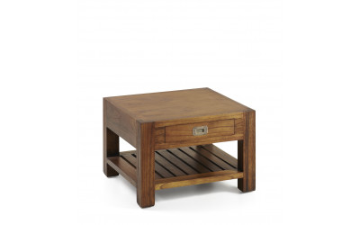 mueble mesa de centro rústica industrial moycor  30136