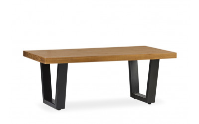Mesa de centro rústica industrial moycor  315007