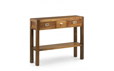 mueble consola recibidor rústico industrial moycor  30213