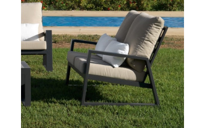 Sofá de exterior para terrazas modelo Lagos de Arkimueble Valencia