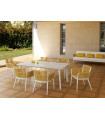 Mesa y 6 sillas de jardín modelo Arena 236/237