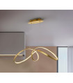 Lámpara de techo modelo Lía 328326 acabado Pan de Oro