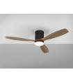 Ventilador de techo modelo Siroco 329514 negro y nogal