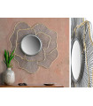 Espejo con forma de flor modelo 9596