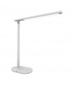Flexo de sobremesa modelo 8615 acabado acero y blanco