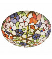 Lámpara plafón de Tiffany modelo 3091 flores