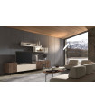 Mueble salón moderno con contraste de color New royal 17