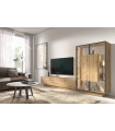 Mueble salón moderno con vitrina New Royal 19
