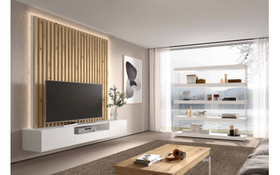 Mueble TV de comedor moderno colección New Royal 25 de Muebles Kazzano