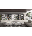 Mueble librería moderna acabado Gris New Royal 102
