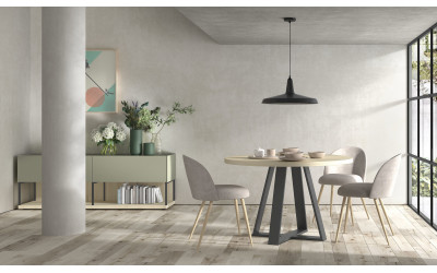 Mesa de comedor moderno colección New Royal 111 de Muebles Kazzano