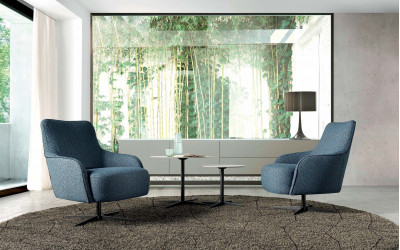 Butaca giratoria moderna modelo Kenzo de la marca Afosxsofa