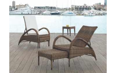 Sillón tumbona para terrazas modelo Dakar de Arkimueble Valencia