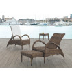 Sillón tumbona de jardín modelo Dakar 147