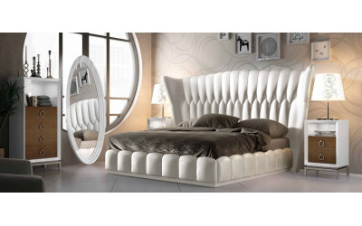 Dormitorio de matrimonio contemporáneo de Franco