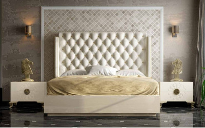 Dormitorio de matrimonio contemporáneo de Franco Furniture colección Volumen 59