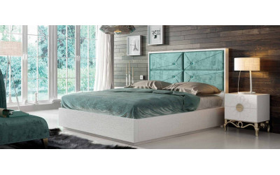 Dormitorio de matrimonio contemporáneo de Franco Furniture colección Volumen 63